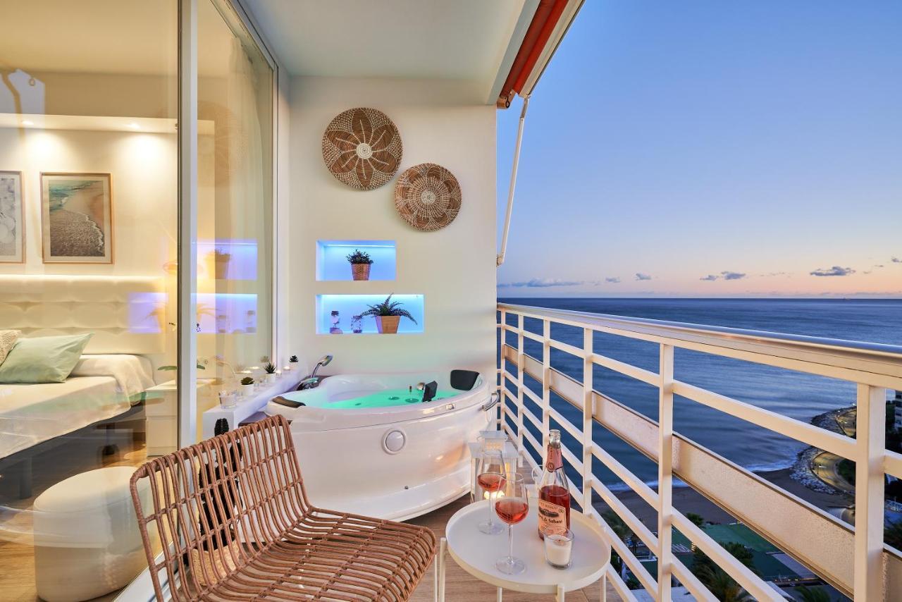 Sunset Beach Charming Apartment With Jacuzzi トレモリノス エクステリア 写真